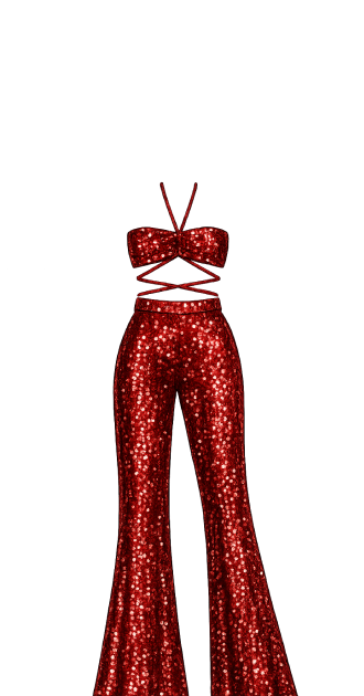 Red Abela Outfit