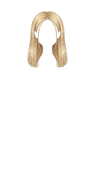 Bejeweled Hair Blonde