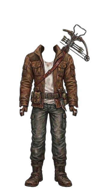 Dystopian Archer Man