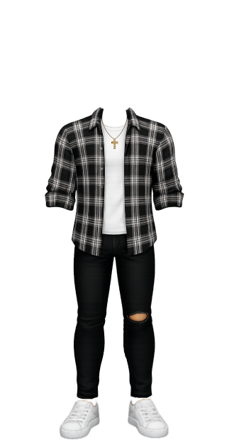 Midnight Plaid Outfit