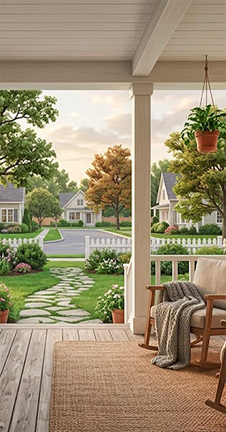 Serene Porch