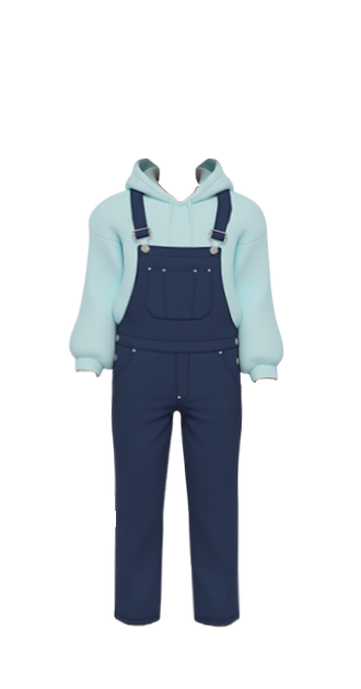 Blue Overalls