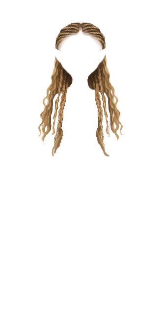 Blonde Wavy Boho Braids w/ Cornrows