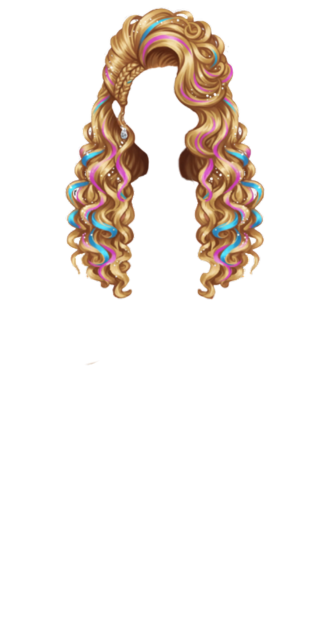 Blonde Fantasy Curls