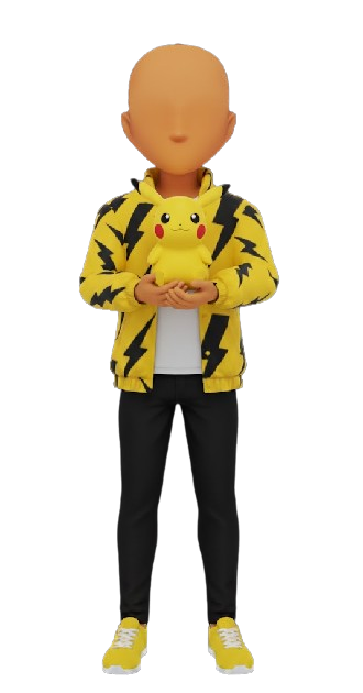 (MALE) Pokemon Pikachu