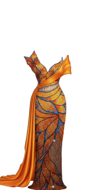 Flower Monalisa Dress