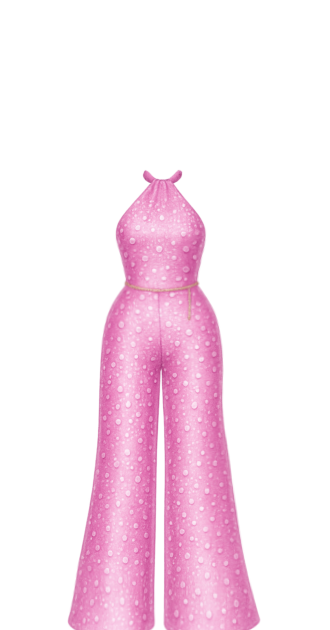 Coco Pink Jampsuit