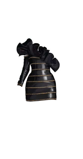 Balmain Leather Chain