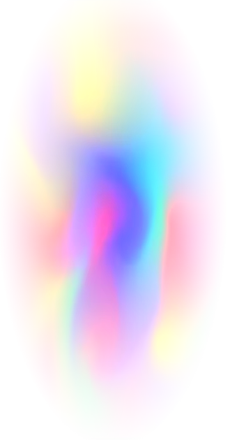 Holographic Aura Background