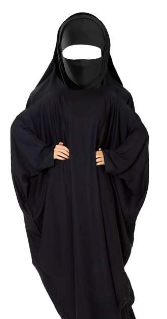 النقاب المحتشم وليس النقاب العاهرة