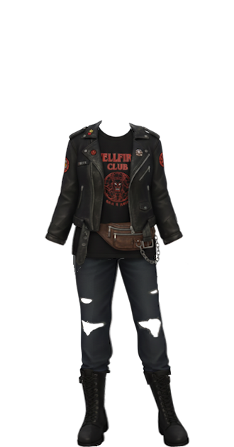 Stranger Things - hellfire club - Girl