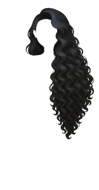 Long Curls Black