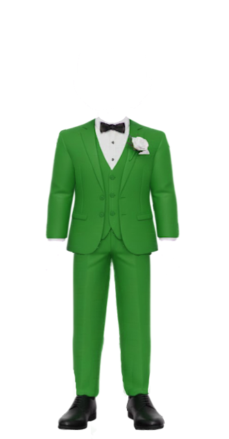 Green Wedding Suit