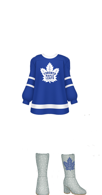 Sabrina Carpenter Toronto Maple Leafs Outfit