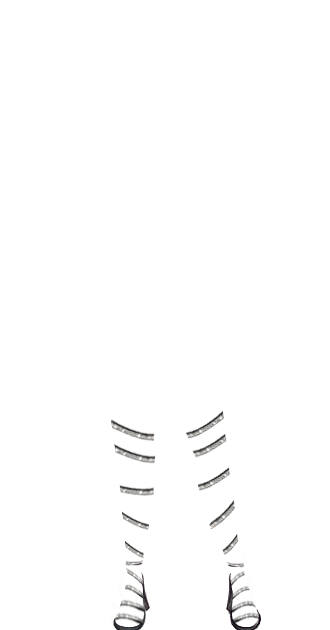 Silver Black Thigh High Strappy Heels