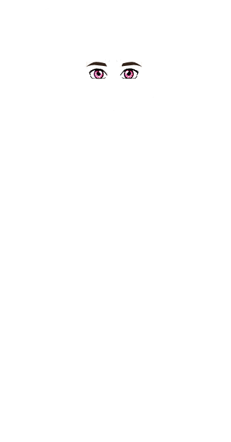 Bubblegum Pink Eyes with Clean Male Brows