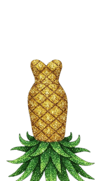 Manila Inspired Pineapple Dress