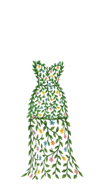 Flower Fashion Dress