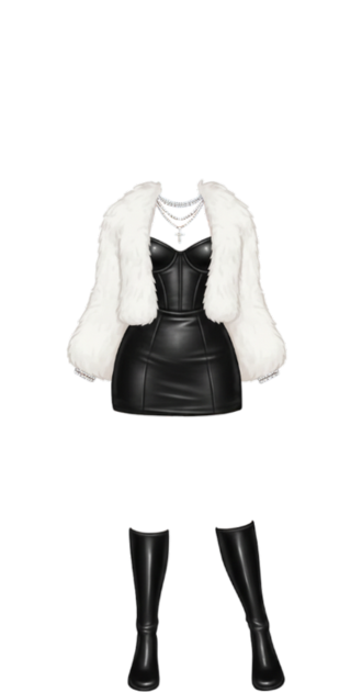 Night Out Faux Fur Look