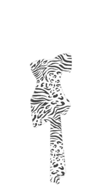zebra bow dress