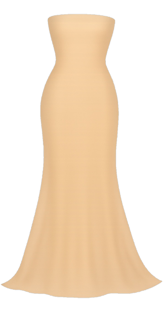 Salmon. Gown