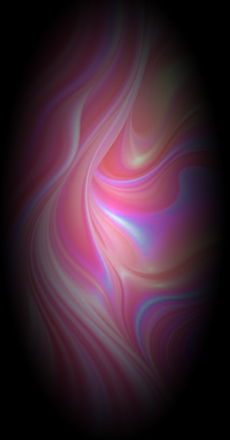 Cotton Candy Swirl Aura Background - Black Backdrop Variant