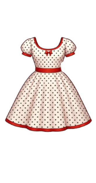 Vintage Red Polka Dots (TEST)