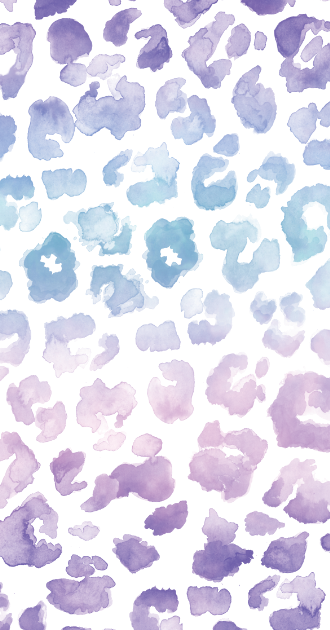 Watercolor Leopard Background