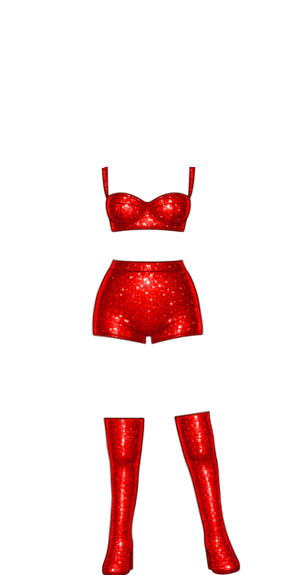 Korrine Red Outfit