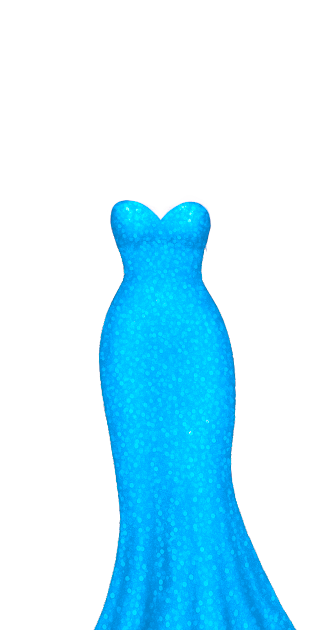 I’m So Blue Finale Gown
