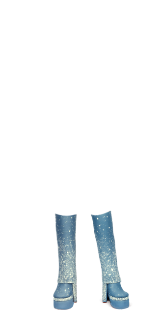 Britney Blue Boots