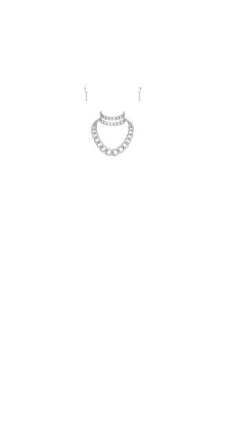Silver Cuban Link Jewel Set for Women