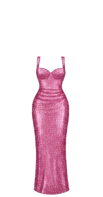 Pink Versace America Ferrera