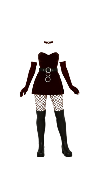 90s Sci-Fi Chrome Outfit