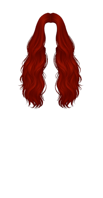 wavy red