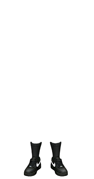 Black Nike Black Socks