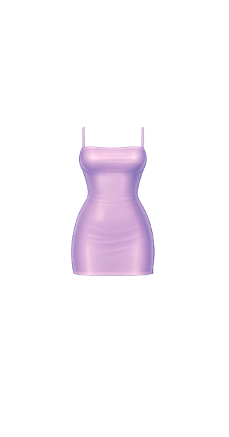 Lilac Silk Bodycon