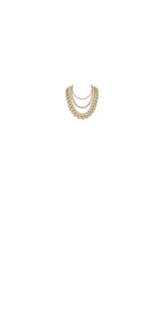 Gold Cuban Link Set for Men