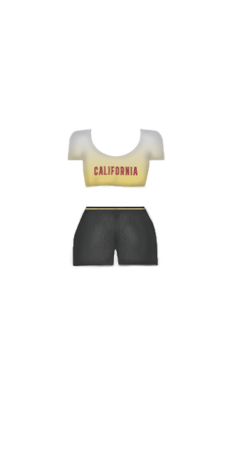 Cali Dreams Crop Outfit