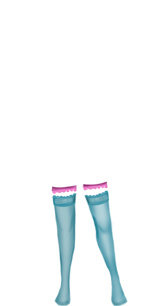 Versace Neon Blue Socks