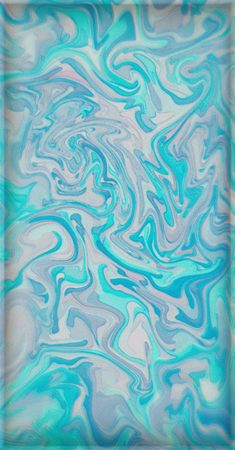 Blue Tye Dye w/ Border