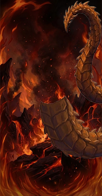 Dragon Tail Flames