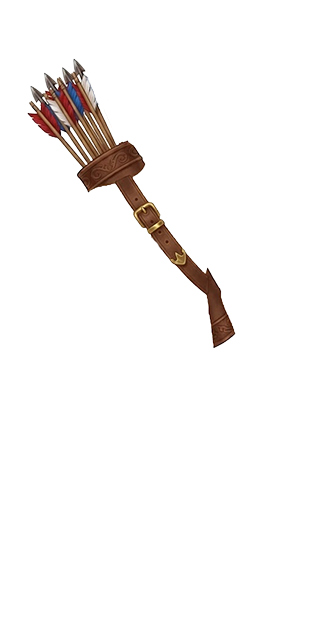 Male Quiver w/ arrows