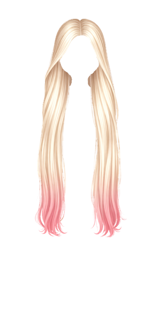 Highlighted Blonde Kate 3.0 with Pink Tips