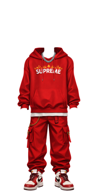 Sup Red Outfit