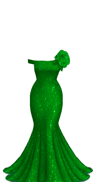 Selenia Gown (Cash Green)