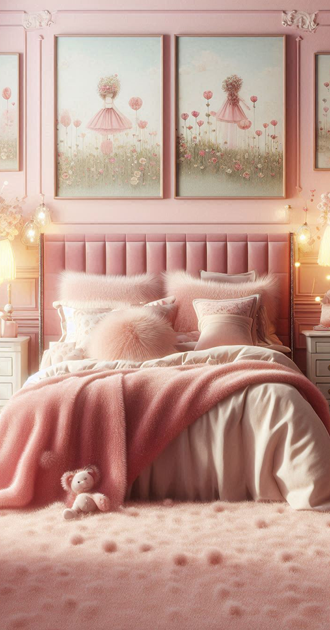 Pink Bedroom
