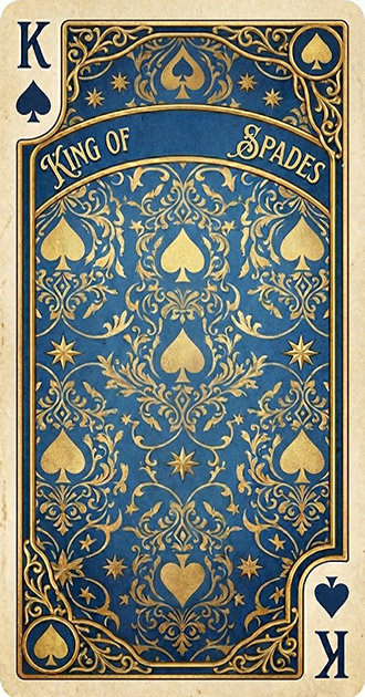 King of Spades Background