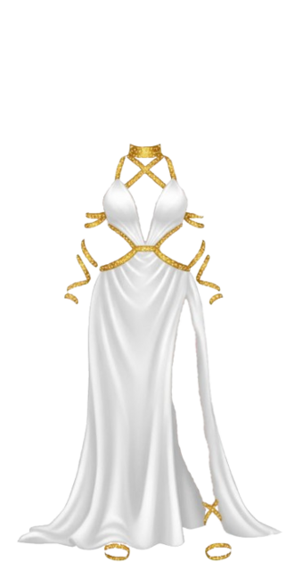 White Velvet Dress