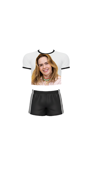 Ana Paula Renault BBB26 Cropped Tee (M)